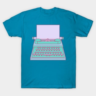 Blue Type Machine T-Shirt